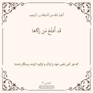 سوره شمس
آیه 9
صفحه 595