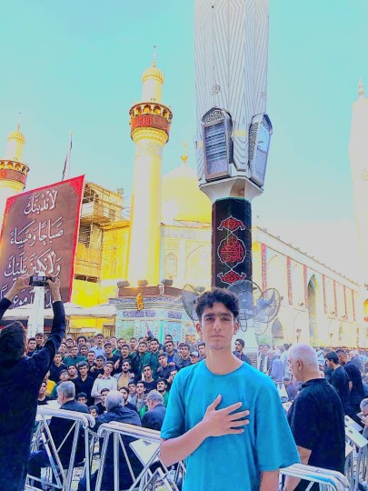 پسرم امیرالمؤمنین حافظ و نگهدارت، امید مامان