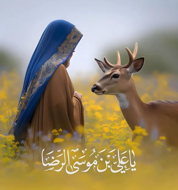 السلام وعلیک یا علی بن موسی الرضا 🤲