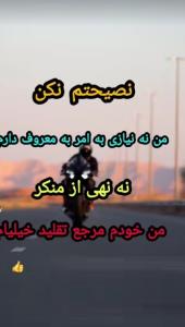 من مرجع تقلید خیلیام توبمیری