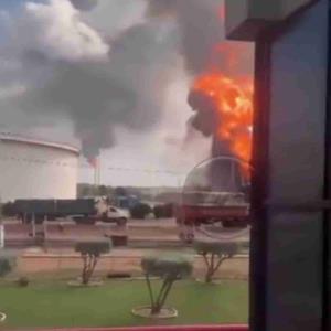 انفجار در پالایشگاه نفت و گاز ونزوئلا