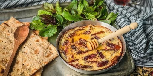 ♻️صبحانه  اُملت خرما بخورید !👇🏻

❇️ ضد سرطان بوده و برای ت