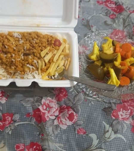 سفره نذری حضرت فاطمه ی زهرا به نیت شفاء🤲🤲💚💚