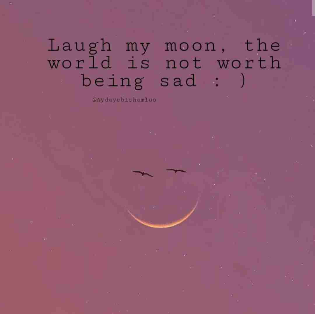 بخند هیچ چیز تو دنیا ارزش ناراحتی نداره:))...