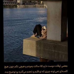 .کاش میشد در غروب آفتاب بیصدا با سایه ها کوچید و رفت...