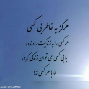 اما بار هر کسی نه!!