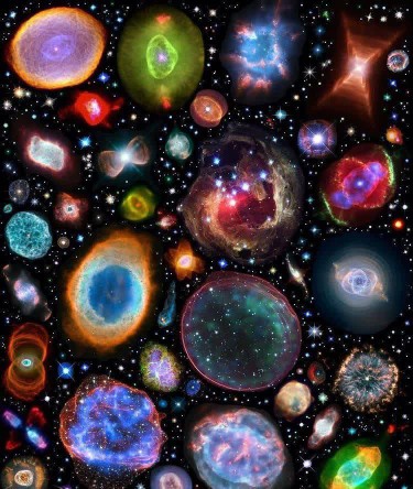 سر تعظیم در برابر قدرت پروردگار کهکشان ها وعظمت خداوند