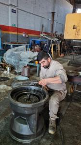 با افتخار این شغل منه 🔧🔩⚙️ مکانیک ماشین آلات فوق سنگین