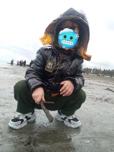 پسرم همین الان یهویی از آمل 😻🥶