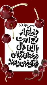 دنیا.  درختان گیلاس 