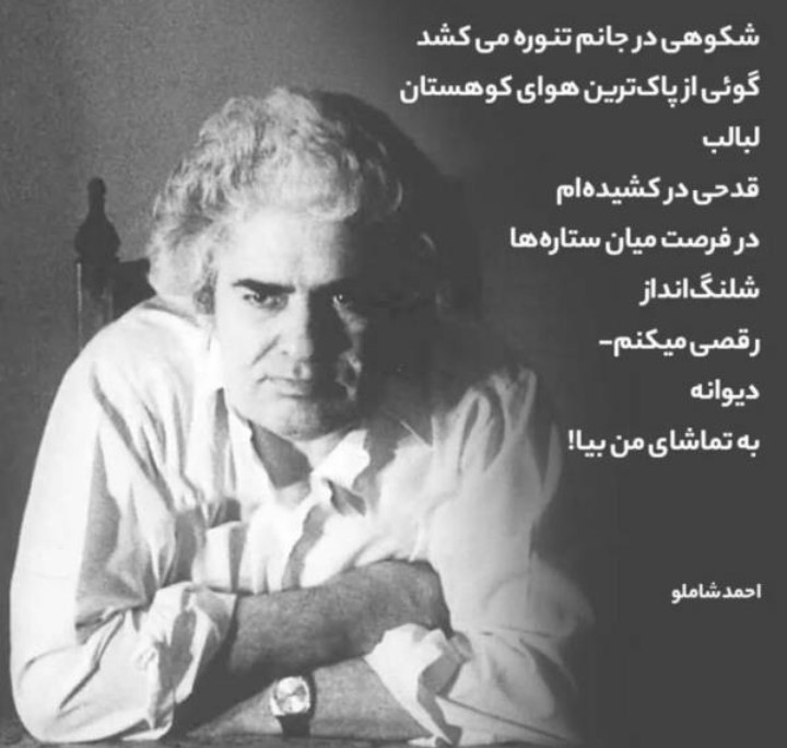 احمد شاملو ☑️☘️