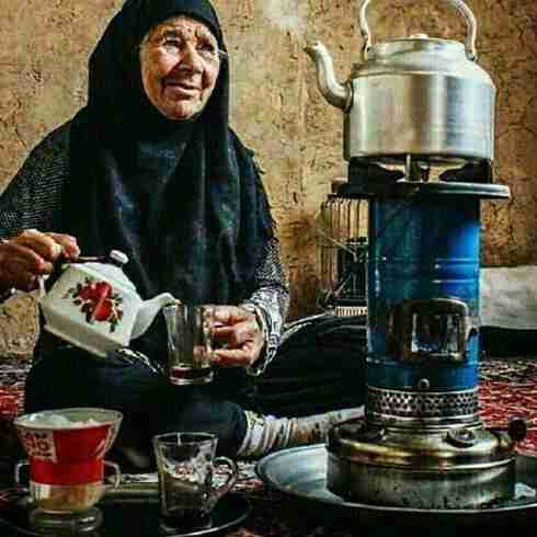 چای عصر بخیر خونه مادر بزرگ یادش بخیر گدشت 