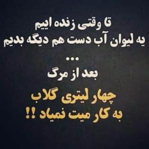 تا وقتی.زنده‌ایم‌یه‌لیوان‌آب‌دست‌هم‌دیگه‌بدیم‌بعدازمرگ‌