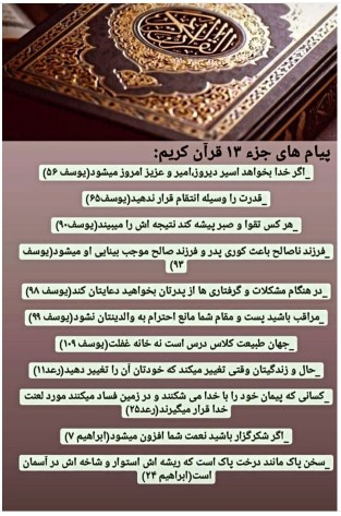  پیام های قرآنی