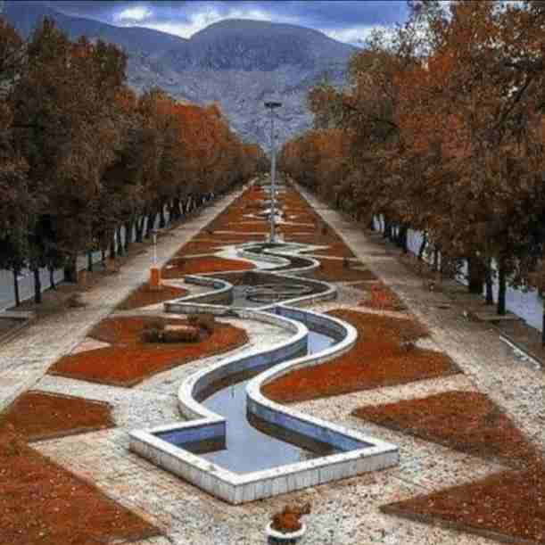 🫡🫡🫡🫡جلوی زیبا از بلوار طاقبستان کرمانشاه بزرگترین و طولانی ترین بلوار ایران🫡🫡🫡🫡