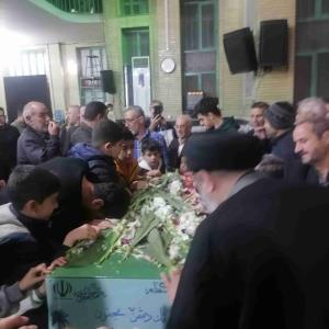 تشیع پیکر شهید گمنام