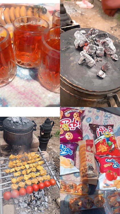 یه روز تعطیل و پاییزی قشنگ ،جاتون سبز چای و غذای آتیشی😊