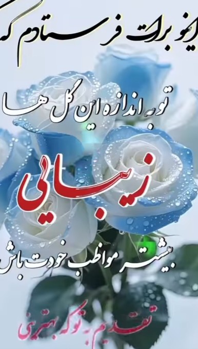 سلام  سلامت باشی همیشه