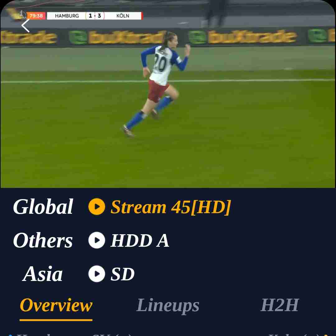 بوندسلیگا آلمان لیگ بانوان هامبورگ ۰ کلن ۳