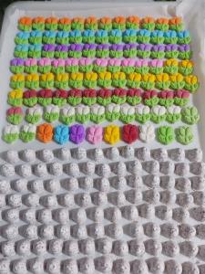 قندگل لاله باطعم وانیل وشکوقندباطعم شکولات