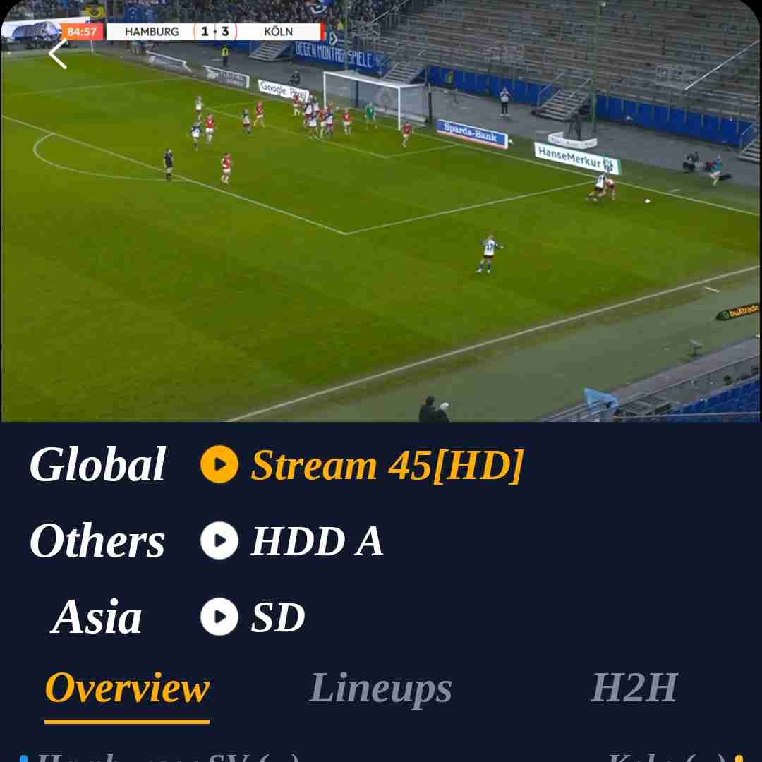 فوتبال بانوان بوندسلیگا آلمان هامبورگ ۱ کلن ۳ تا الان