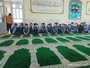 از نماز خونه مدرسه ،سلام و وقت بخیر🌹🌹این فرشته کوچولوهای