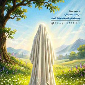 🔰🖼 در خدمت مادر باش، زیرا...

تهیه و تولید: Emam_Graphic
#حضرت_فاطمه
#روز_مادر
#پوستر
#مرسلون 