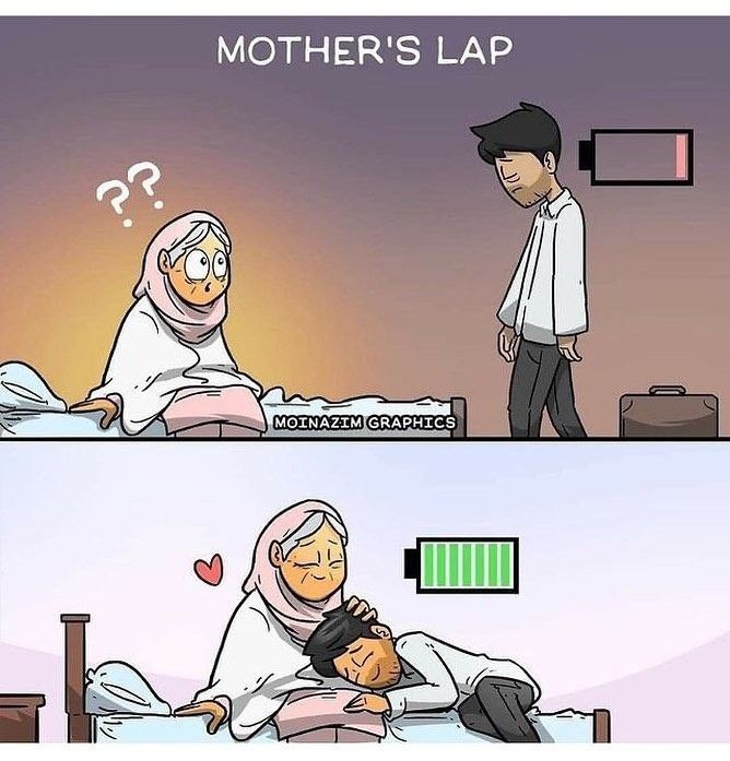 مادر بهترین غمخوار