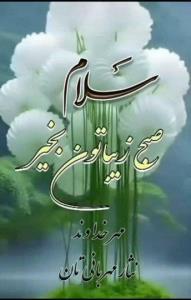 سلام خوبان خبری صبح شما بشادی وزیبایی ⚘🦋⚘🦋