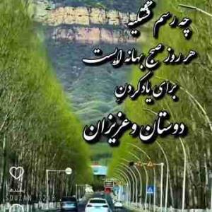 سلام خوبی صبح بخیر انشالله همیشه سلامت باشی انشالله 