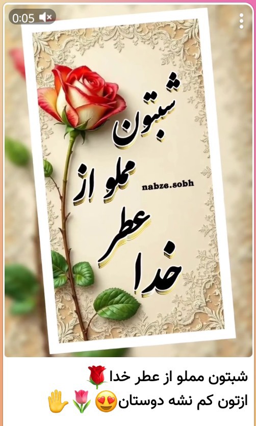 سلام دوستان گلم شبتون بخیر وپراز آرامش الهی ✋️🌻🌹🌙✨️🌟⭐️🌧