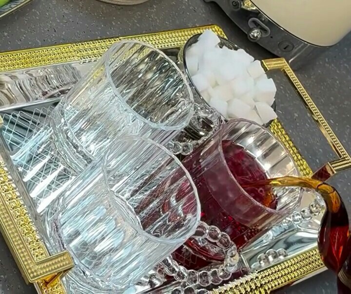 اینم چایی بعد سوپ😃