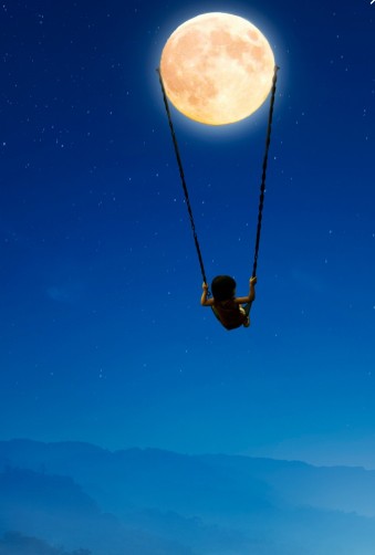 شبت مهتابی زندگی🤍❣🌙⭐🤍👉🏻🤞🏻