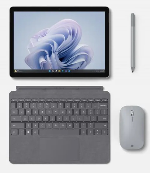لپ‌تاپ-تبلت Surface Go 4 مایکروسافت با پردازنده چهار هسته‌ای معرفی شد