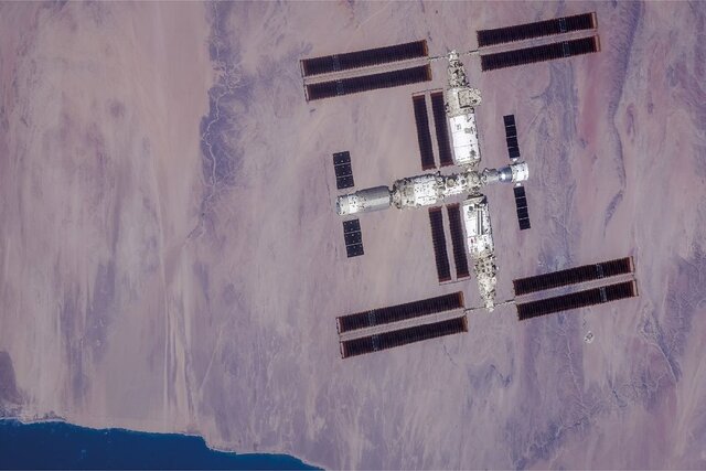 اولین عکس‌ها از ساختار کامل ایستگاه فضایی چین منتشر شدند
