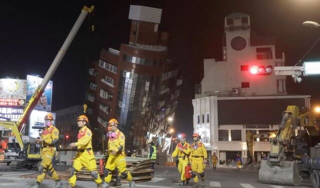 شوک و اندوه در مناطق زلزله‌زده تایوان؛ صدها نفر هنوز گرفتارند