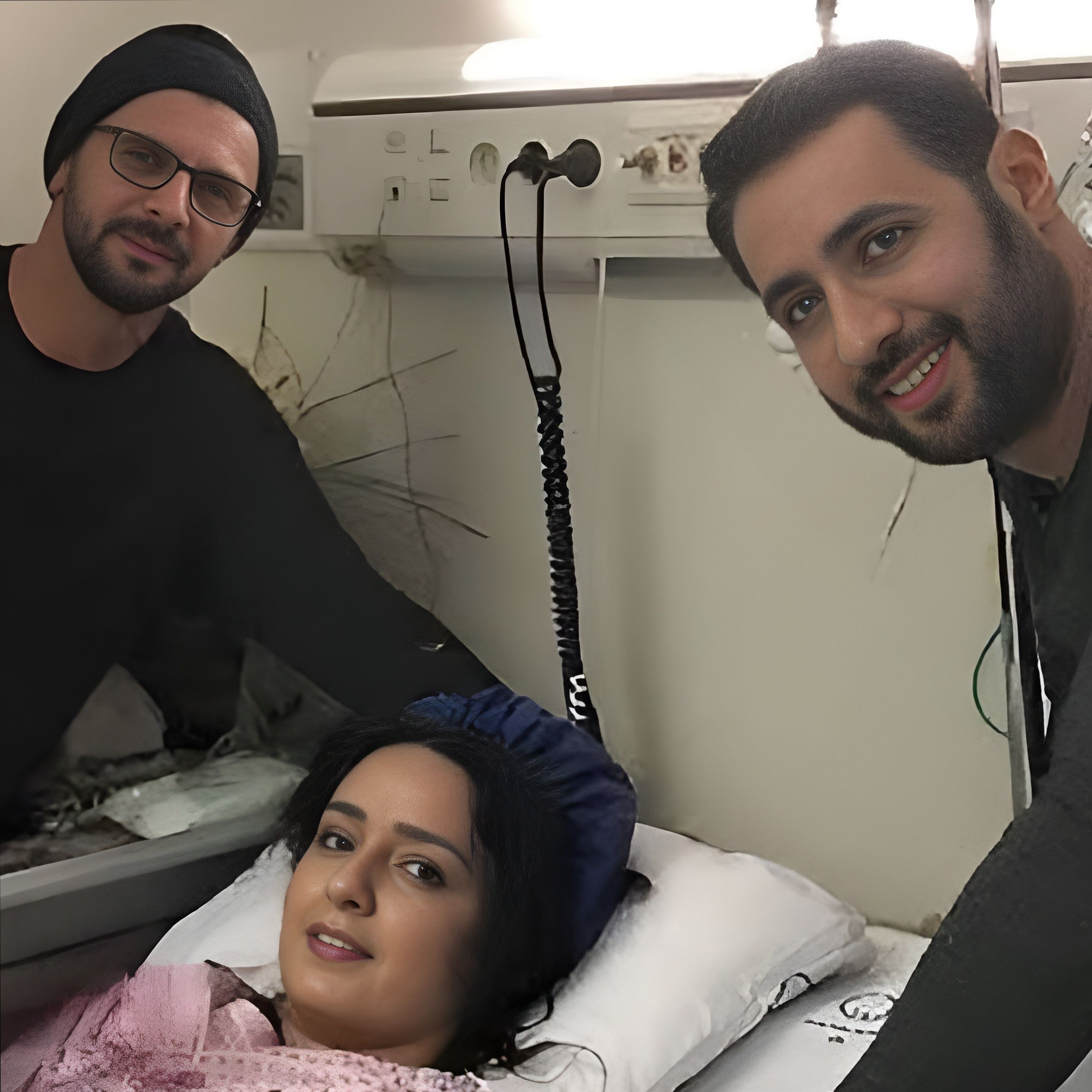 اولین تصاویر از ترانه علیدوستی روی تخت بیمارستان/عکس