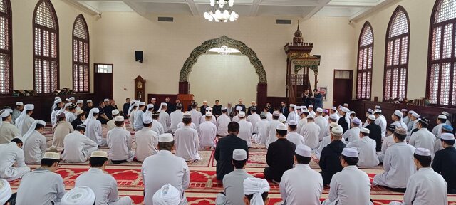 برگزاری مراسم ترحیم شهدای خدمت در انجمن اسلامی چین