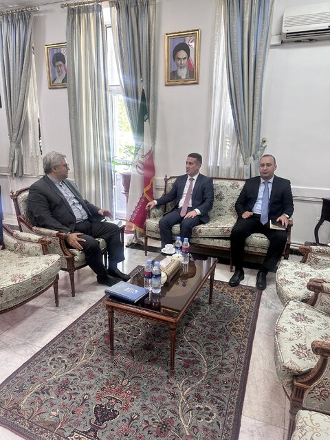 دیدارهای سفیر جمهوری آذربایجان با مقام‌های ایرانی