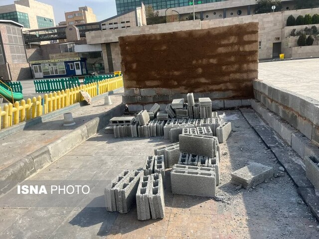 کجسلیقگی مسئولان شهری تبریز در نگهداری بزرگترین سنگفرش جهان