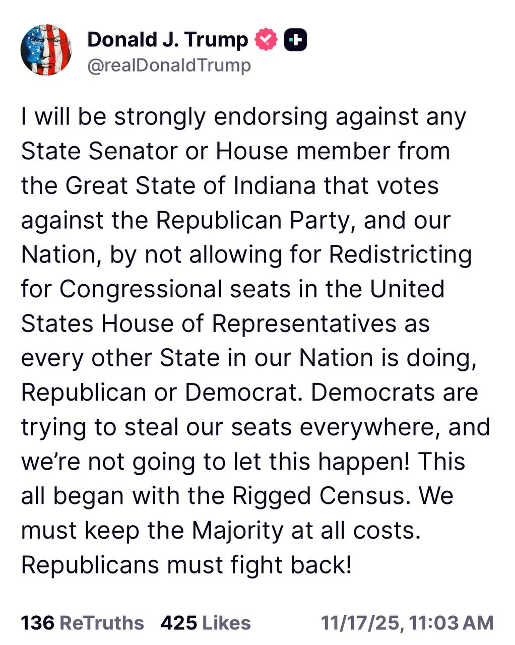 ترامپ: یا با من باشید؛ یا له میشوید!