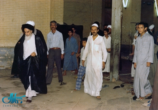 عکس‌منتشرنشده از امام(ره)درحرم‌شاه نجف