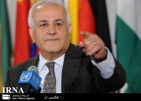 ریاض منصور: رای تاریخی سازمان ملل پیامی به شورای امنیت برای به رسمیت شناختن فلسطین است