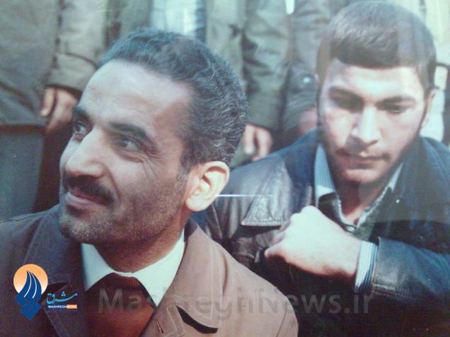  عکس/مداح مشهوری که محافظ بود