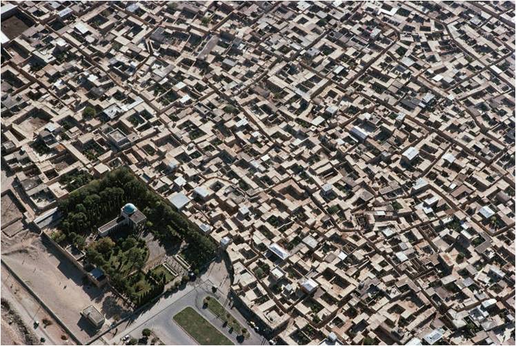 عکس/ آرامگاه سعدی را تا به حال از این نما ندیده اید!