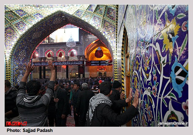 عکس / زائران حسینی در کربلای معلی 