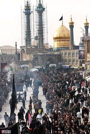 عکس/ عزاداری اربعین حسینی در قم
