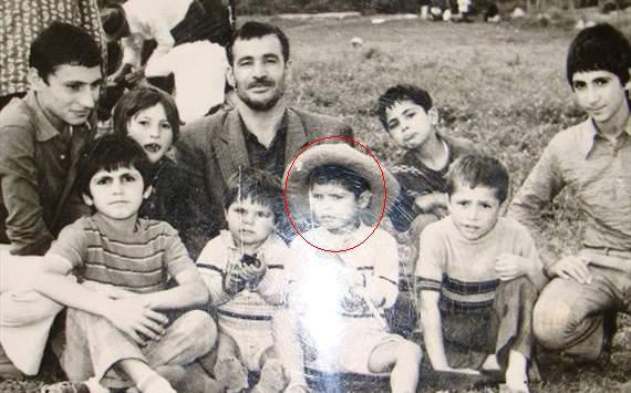 عکس/ علی دایی در دوران کودکی