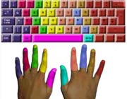 گوناگون/ آموزش تایپ ده انگشتی