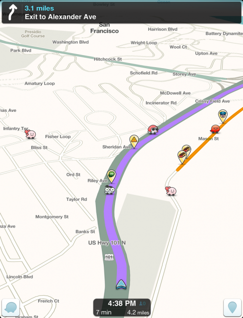 شرکت اپل خرید کمپانی «Waze» را در لیست کارهای خود دارد